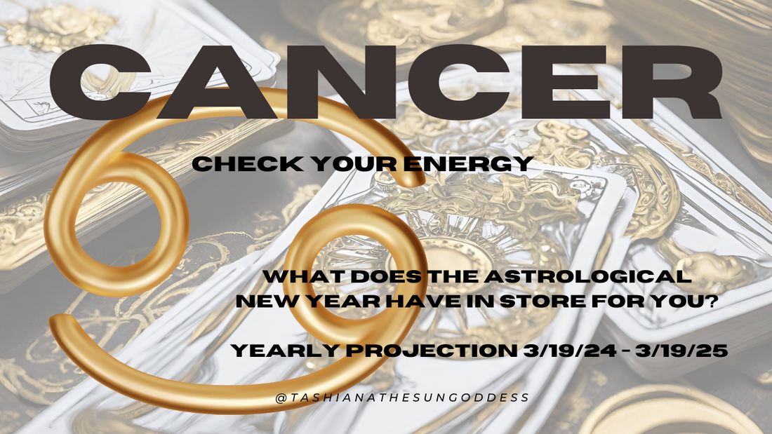 ✨ARE YOU A CANCER?! THEN CHECK YOUR ENERGY FOR THE ASTRO NEW YEAR 2024-2025✨