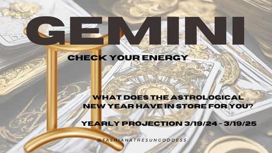 ✨ARE YOU A GEMINI?! THEN CHECK YOUR ENERGY FOR THE ASTRO NEW YEAR 2024-2025✨