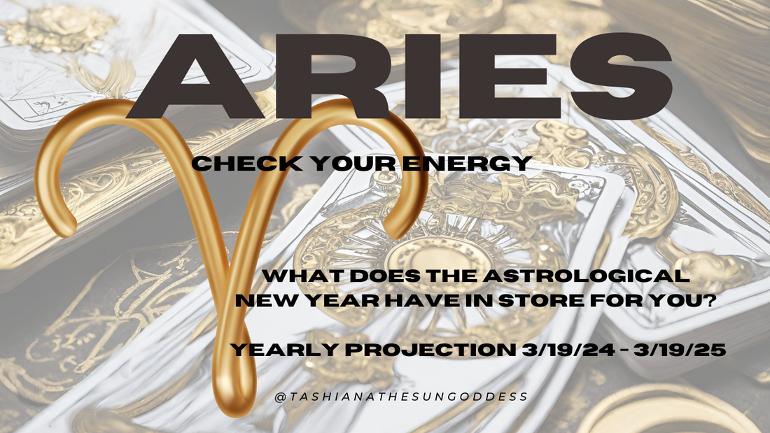 ✨ARE YOU AN ARIES?! THEN CHECK YOUR ENERGY FOR THE ASTRO NEW YEAR 2024-2025✨