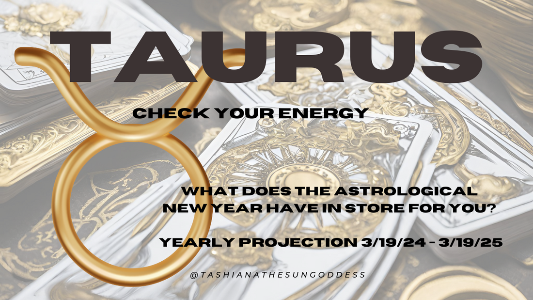 ✨ARE YOU A TAURUS?! THEN CHECK YOUR ENERGY FOR THE ASTRO NEW YEAR 2024-2025✨