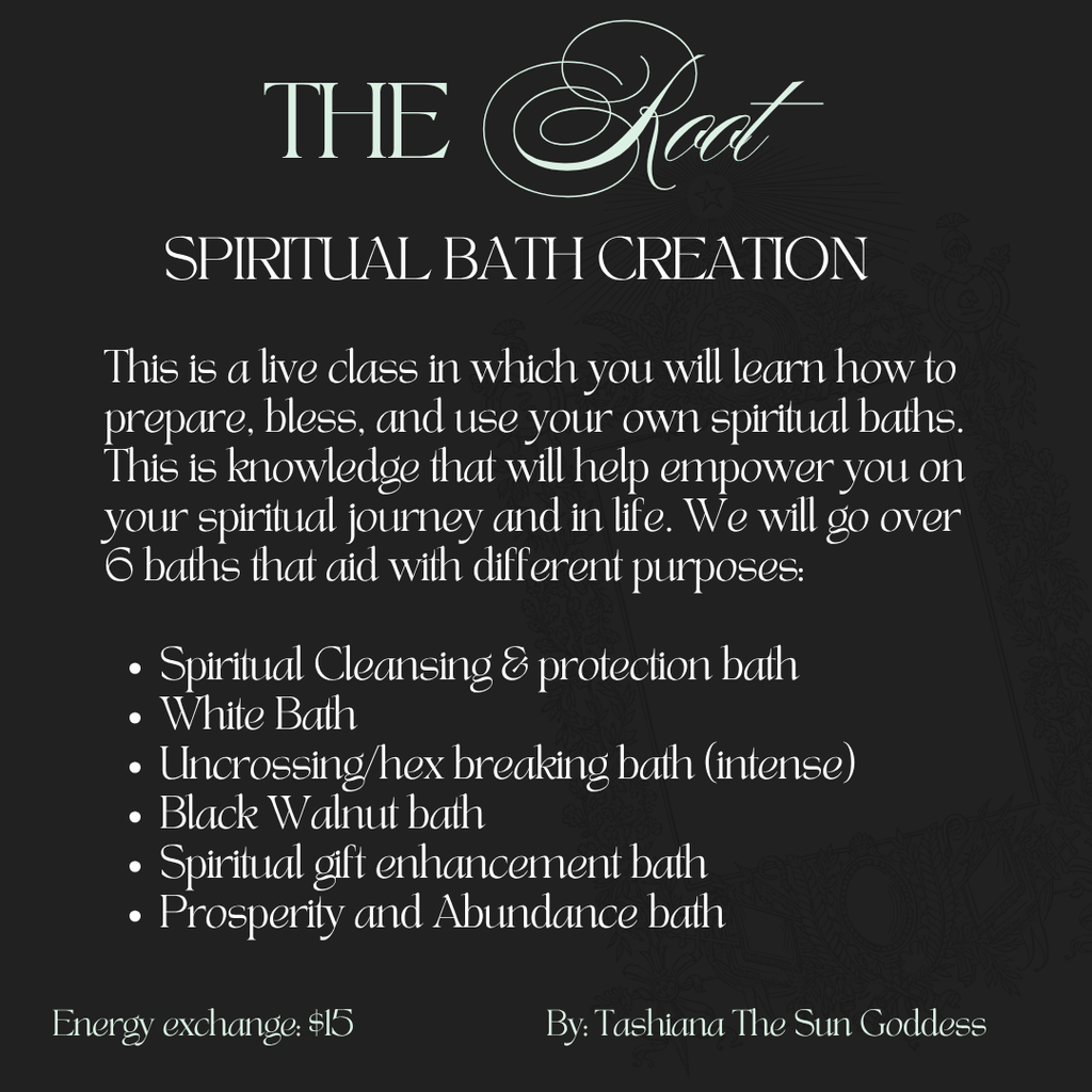 The Root Spiritual Bath Creation - promotional image