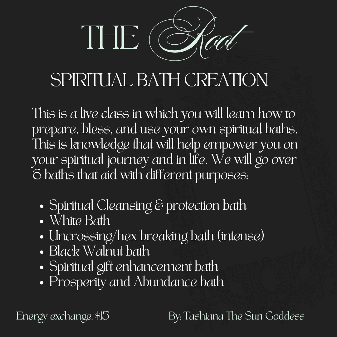 The Root Spiritual Bath Creation - promotional image