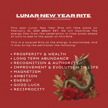 Lunar New Year Rite 2024